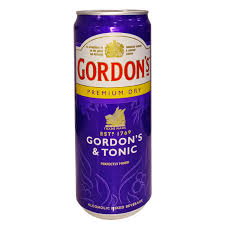 GORDONS DRY TONIC CAN