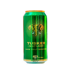TUSKER MALT CAN